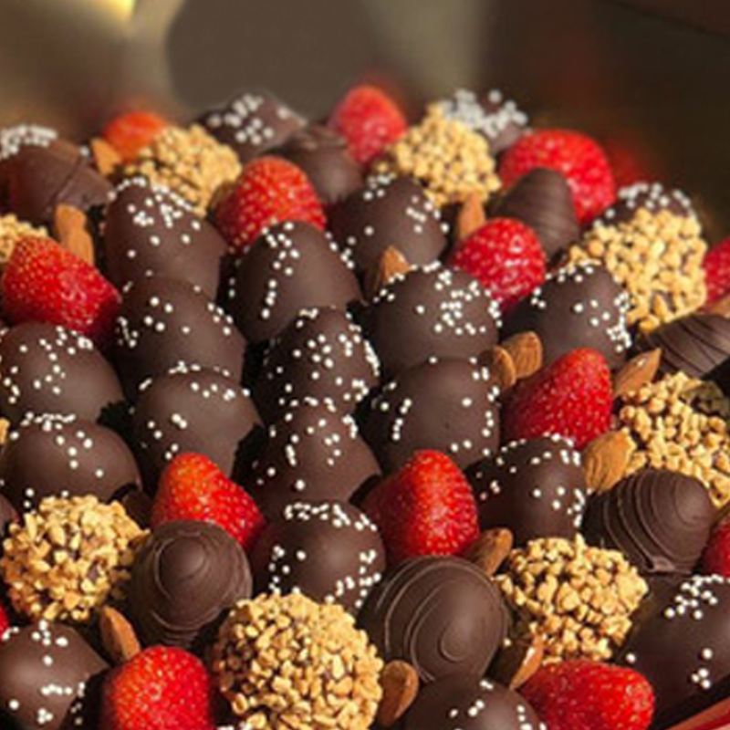 Букет из клубники Сладкая шоколадка