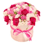 Цветы в коробке Манящая роза